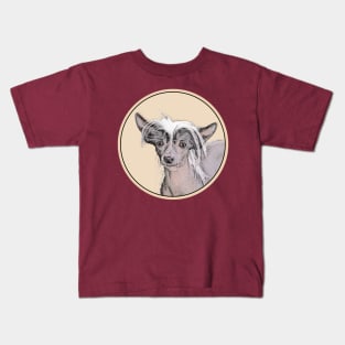 Chinese Crested (Hairless) Kids T-Shirt